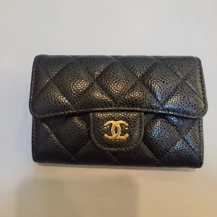 [SOLD OUT] 샤넬 클래식 똑딱이 금장