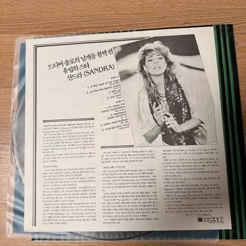 [BUNJANG] Sandra The Long Play LP / Sandra - The Long Play