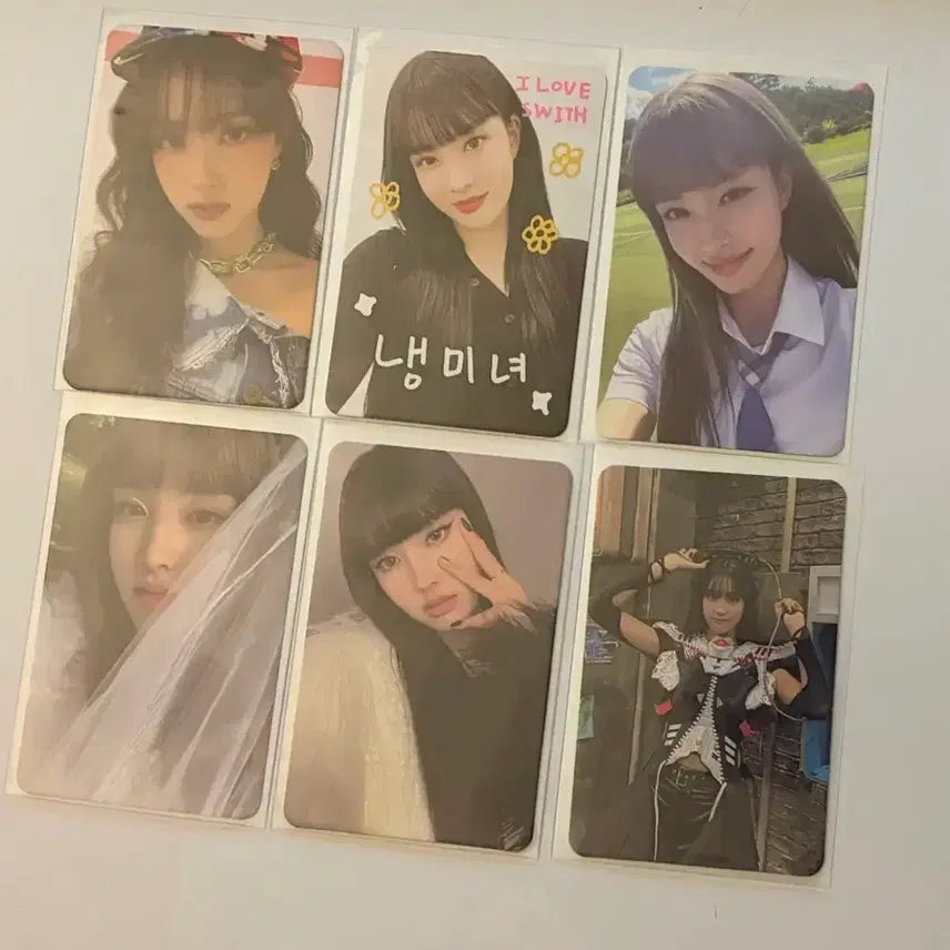 [BUNJANG] (일괄) 스테이씨 윤 포카 6장 포토카드 / (일괄 최저가) 스테이씨 윤 포카 6장 포토카드