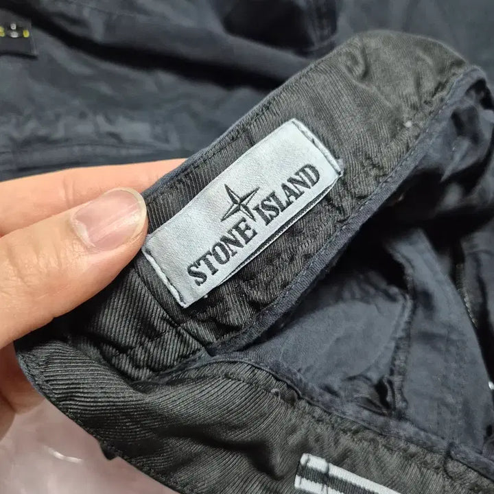 [BUNJANG] Stone Island Cargo Shorts XL Black / 정품 스톤아일랜드 카고반바지 34-XL 블랙