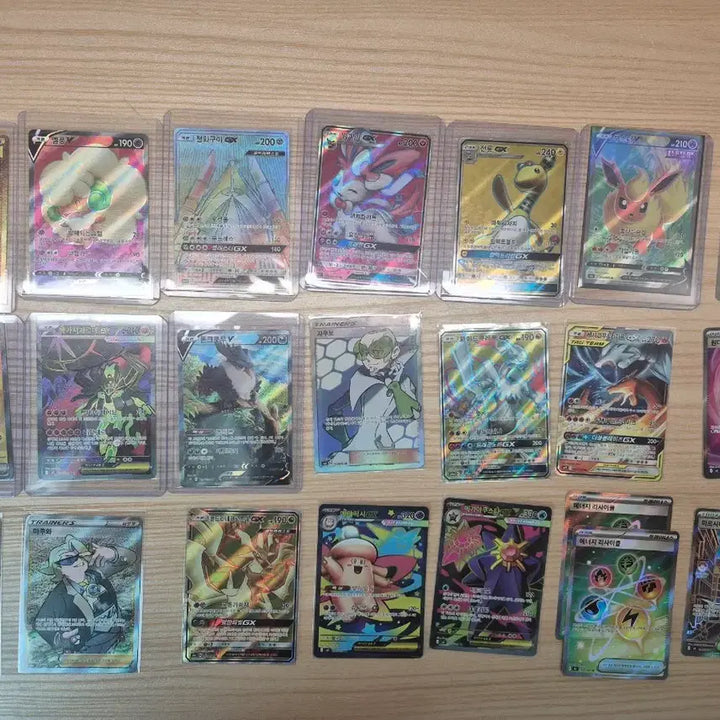 [BUNJANG] Pokemon Cards Rare SR Bundle Set (22 cards) / 포켓몬 카드 희귀 SR 22장 일괄 급처