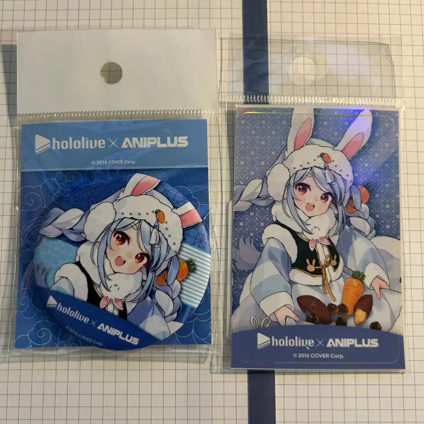 [SOLD OUT] 홀로라이브 :: 우사다 페코라 :: 캔뱃지 스티커 세트