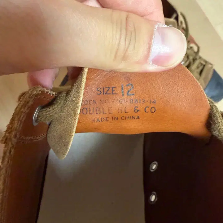[BUNJANG] RRL Rough Out High-Top Sneakers / RRL 러프아웃 스니커즈