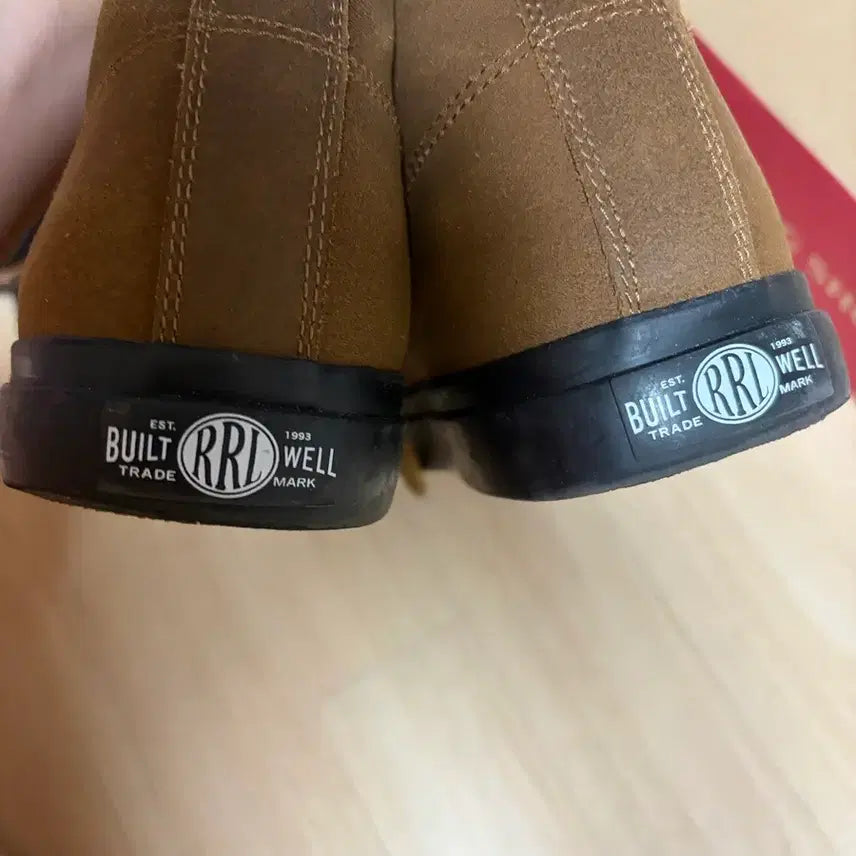 [BUNJANG] RRL Rough Out High-Top Sneakers / RRL 러프아웃 스니커즈