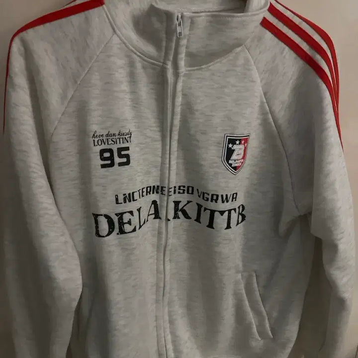 [BUNJANG] Red and White Jersey / 흰빨 져지