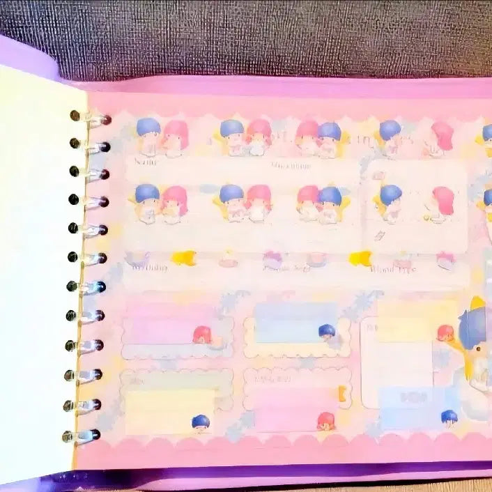 [BUNJANG] Little Twin Stars Diary &amp; Notebook Set / 리틀트윈스타 다이어리, 키키라라 다이어리, 리틀트윈스타 노트