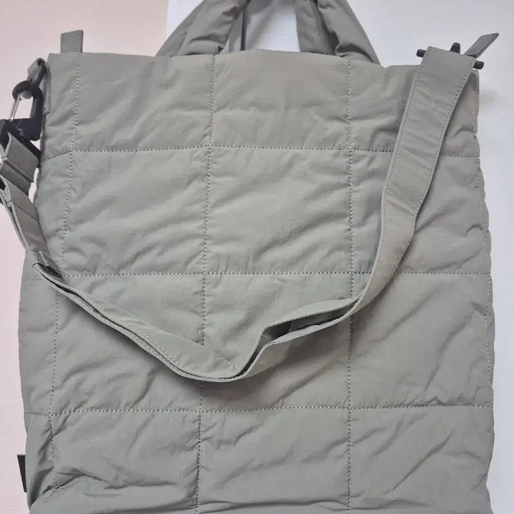 [BUNJANG] Snowpeak Quilted Tote and Shoulder Bag / 스노우피크 퀼팅 토트백 겸 숄더백 크로스백 패딩백
