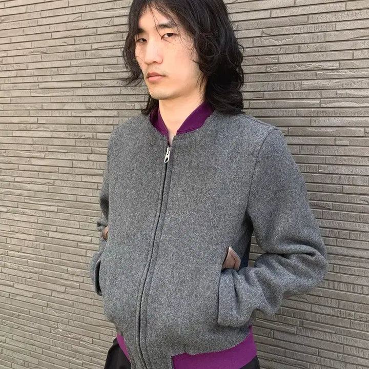 [BUNJANG] Kolor Layered Blouson Jacket / kolor 컬러 레이어드 블루종