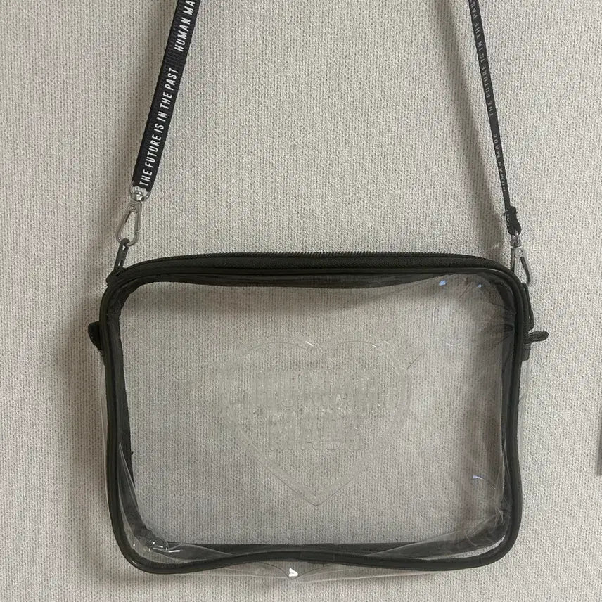 [BUNJANG] Human Made PVC Pouch Clear / 휴먼 메이드 PVC 파우치 클리어