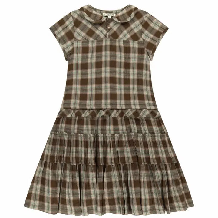 [BUNJANG] Koiseio Low Edge Check Dress Size 2 / 코이세이오 원피스