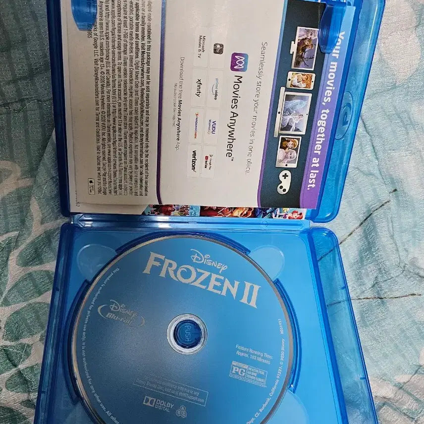 [BUNJANG] Frozen 2 Blu-ray / 겨울왕국2 블루레이