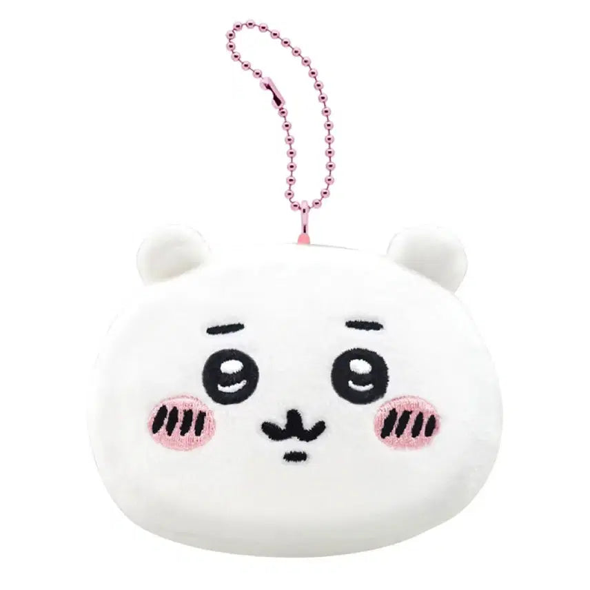 [BUNJANG] Chiikawa MochiMochi Face Mascot Keychain / 치이카와 모찌모지 페이스 마스코트 키링 가챠