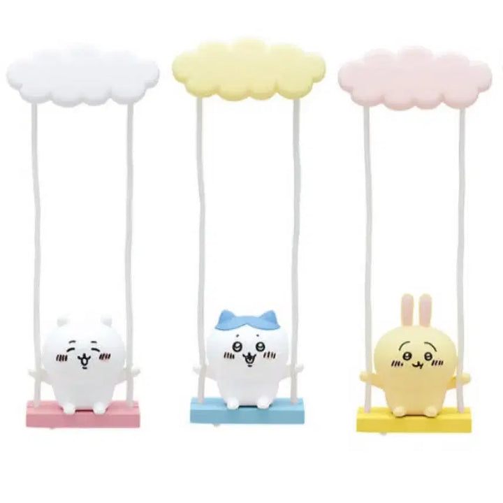 [BUNJANG] Chiikawa Blanco Swing Figure Set / 치이카와 블랑코(그네)2 피규어 모음