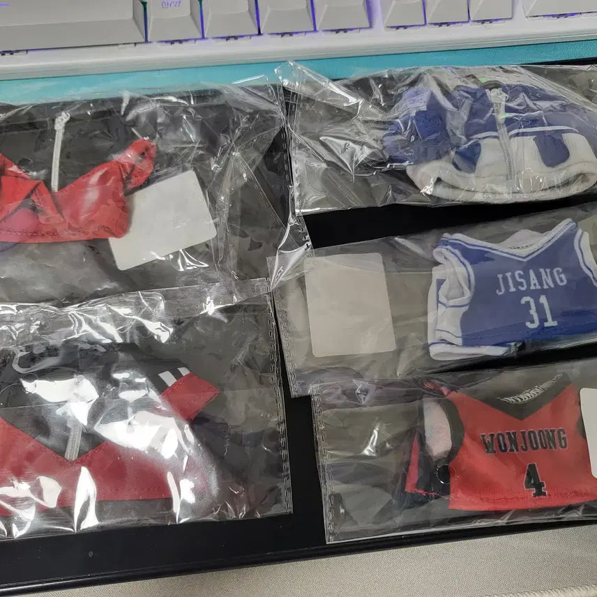 [BUNJANG] Minimi Time 10cm Goseong High School Jersey Bundle Set / 미니미타임 10cm 지상고 원중고 져지 전영중 성준수 유니폼 일괄 양도