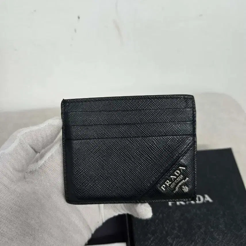 [BUNJANG] Prada Saffiano Card Holder / [정품] 프라다 사피아노 카드지갑