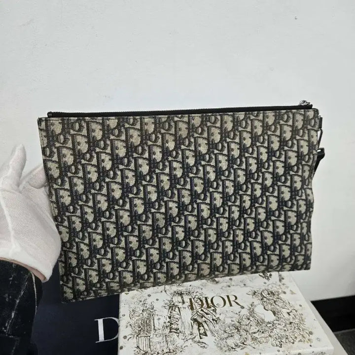 [BUNJANG] Dior Oblique Clutch Bag / [보증서 정품] 디올 오블리크 클러치백