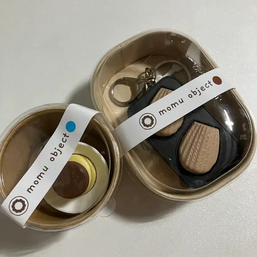 [SOLD OUT] 디저트 클릭커 클리커 키링 마들렌 푸딩 청축 크림치즈 냉장고 두쫀쿠 키캡