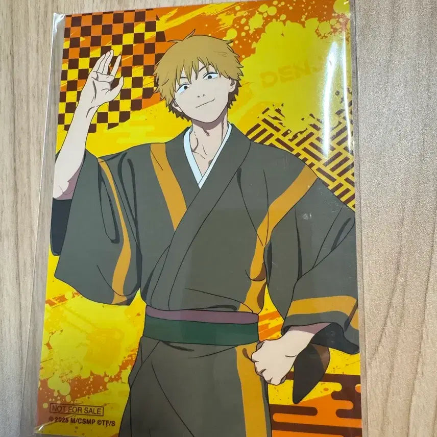 [BUNJANG] Chainsaw Man Denji Bromide Poster / [개봉] 체인소맨 오사카 오마츠리 팝업 특전 덴지 브로마이드 포스터