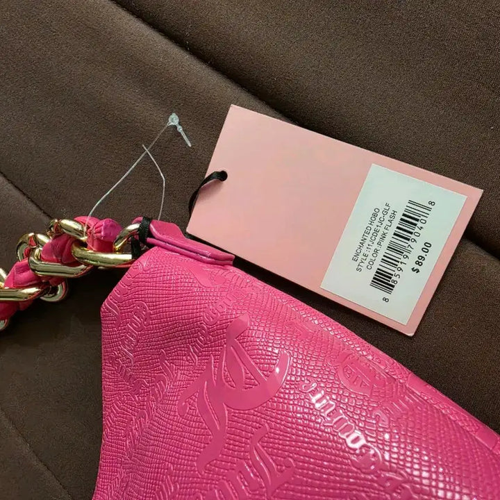 [BUNJANG] Juicy Couture Pink Chain Shoulder Bag / 오늘만)쥬시꾸뛰르 핑크 체인 숄더백 새상품