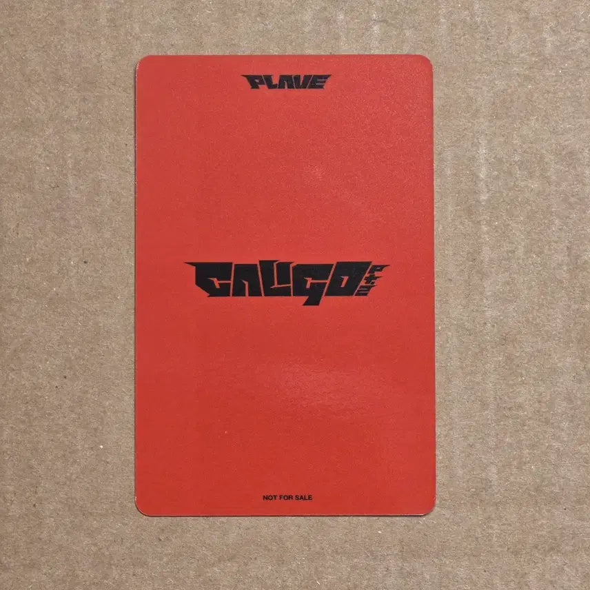 [SOLD OUT] PLAVE 플레이브 칼리고 파트2 HMV 타워레코드 미공포 (밤비)