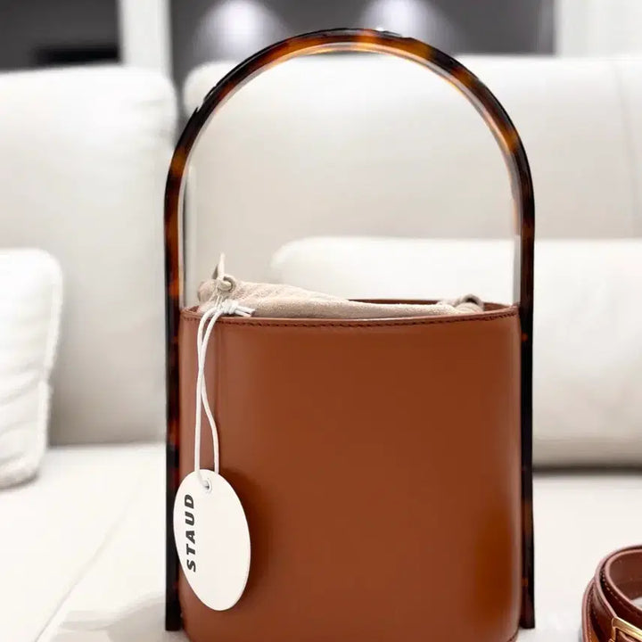 [BUNJANG] Staud Brown Bucket Bag / (새상품) 스타우드 안소희가방 브라운 버킷뱃