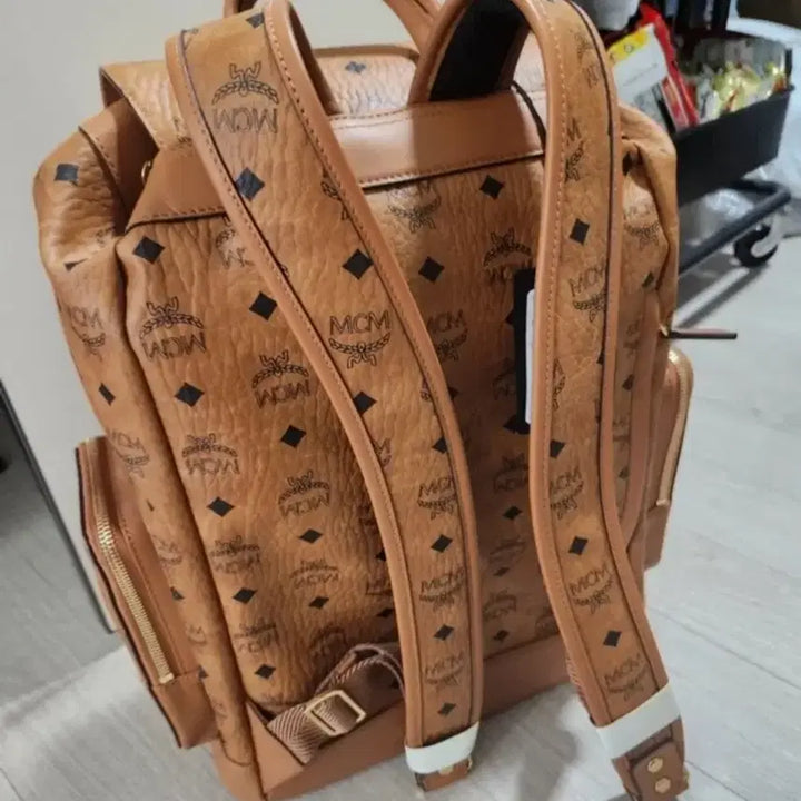 [BUNJANG] MCM Backpack Brown Bag / MCM 가방 백팩 브라운
