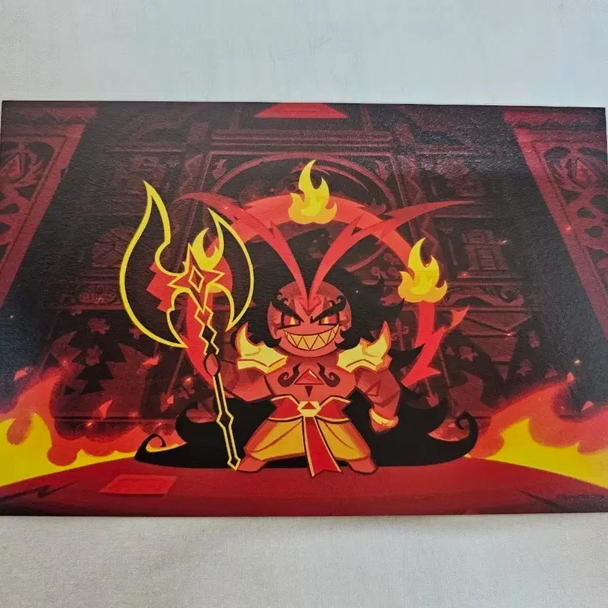 [SOLD OUT] 쿠키런 킹덤 쿠킹덤 버닝스파이스 쿠키 엽서