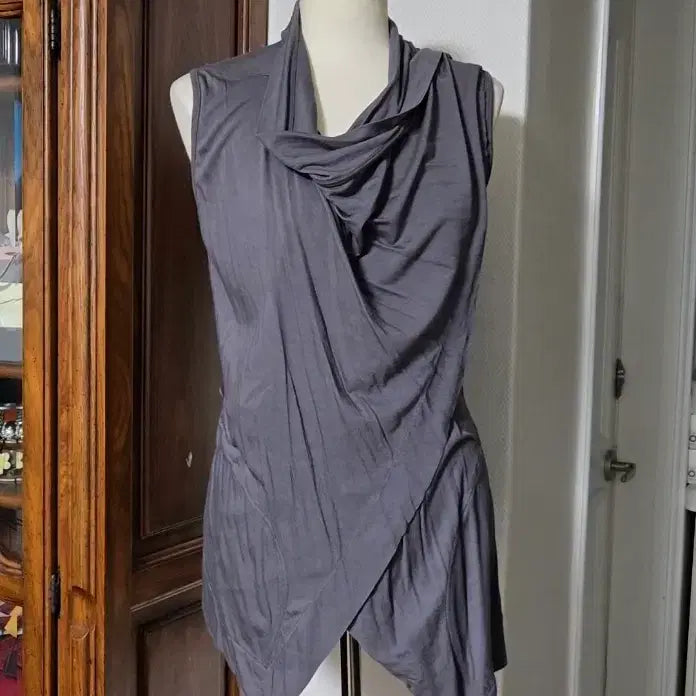 [BUNJANG] Rick Owens Drape Vest / 미사용/릭오웬스/드레이프 베스트/40