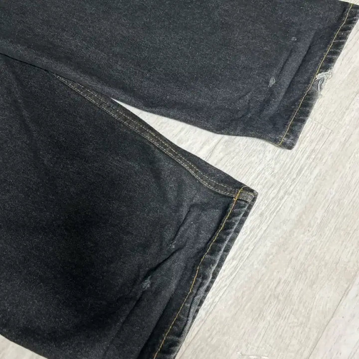 [BUNJANG] Weeekenders Dwarf Black Denim Pants / 위캔더스 드워프 블랙 데님 팬츠 M