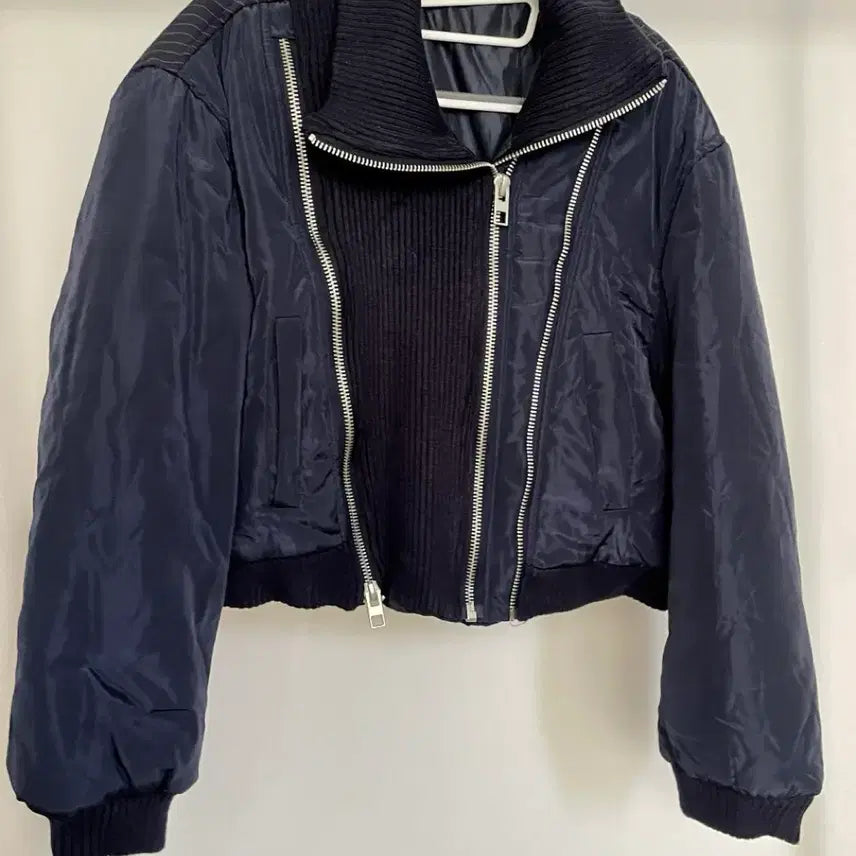 [BUNJANG] Dot.B.Dot Knit Padded Jacket / 닷비닷 니트 패딩 자켓