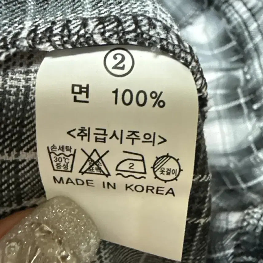 [BUNJANG] Unisex Checkered Pants / 새상품 한여름까지도 가능한 얇은면100% 체크바지 남여공용