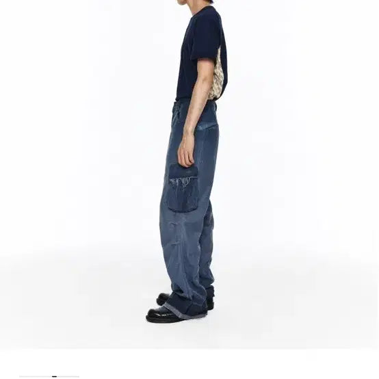 [SOLD OUT] [L] Xlim ep7 02 t-shirt navy