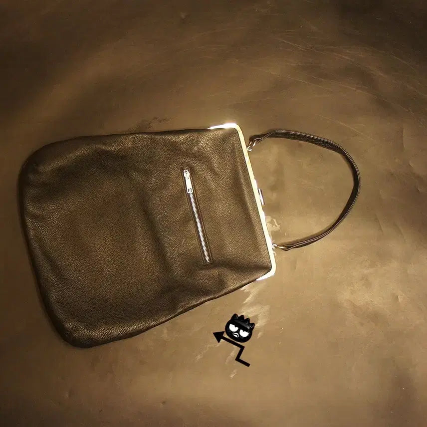 [BUNJANG] Vintage Leather Tote Bag / 2513 복고 큰사이즈 가죽토트백 토트가방 가죽백 가죽가방 빈티지가방
