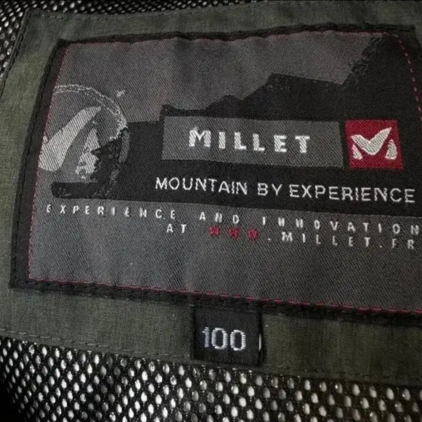 [BUNJANG] Millet Khaki Padded Jumper / 밀레 카키패딩 카키점퍼 100/L