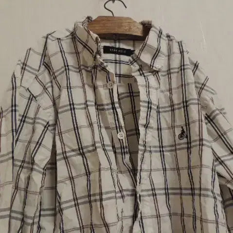 [BUNJANG] Beanpole Checkered Shirt / 세련 빈폴 셔츠 / 반품 50cm
