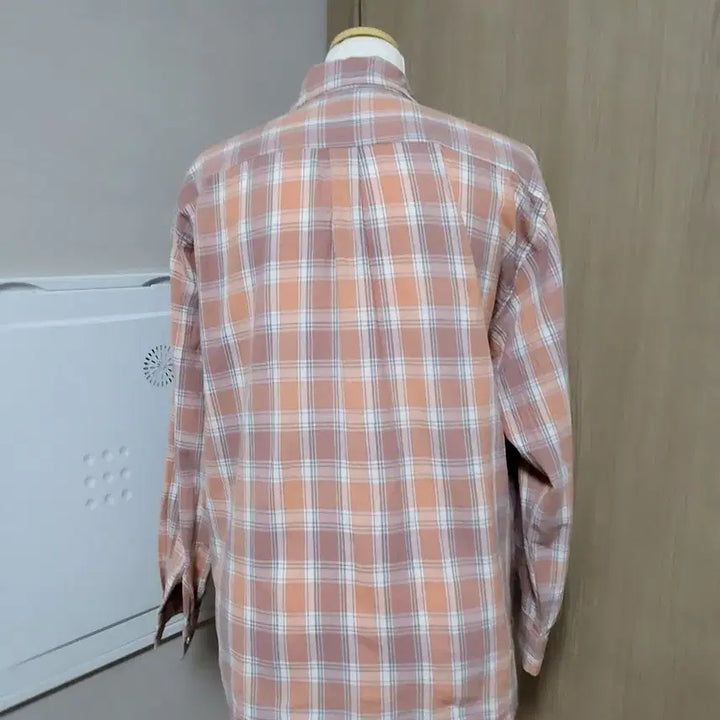 [SOLD OUT] 오렌지 체크 남방