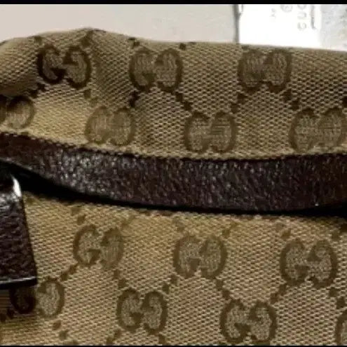 [SOLD OUT] 남녀공용(정품)구찌 GG 캔버스 힙색
