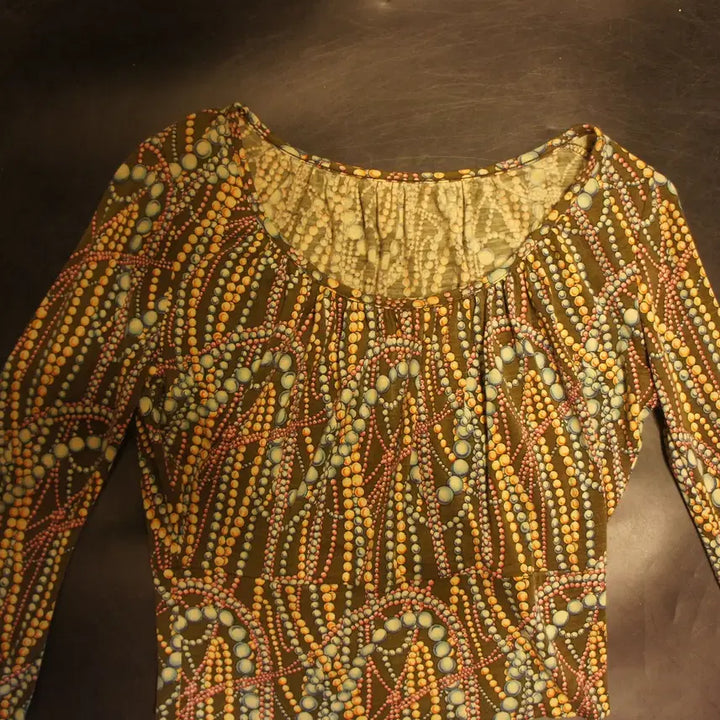 [BUNJANG] 1878 Vintage Floral Blouse / 1878 복고블라우스 여성티셔츠 여자티셔츠 여성블라우스 플라워블라우스