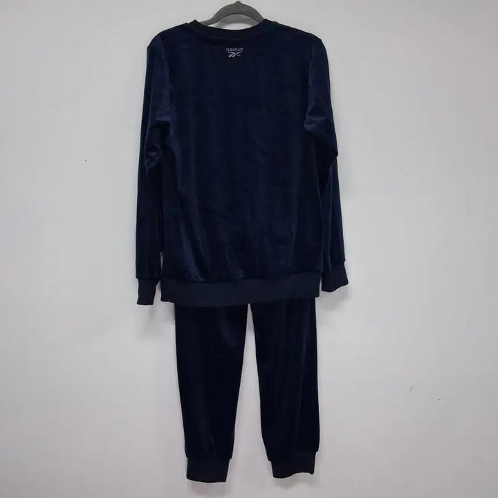 [BUNJANG] Reebok Velvet Training Set - Navy (Size S) / 리복 벨벳 트레이닝 세트 네이비 S