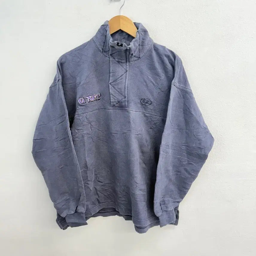 [BUNJANG] North Sails Half-Neck Pullover Oversized Sweatshirt (S) / North Sails 하프넥 풀오버 오버핏 맨투맨 (S)