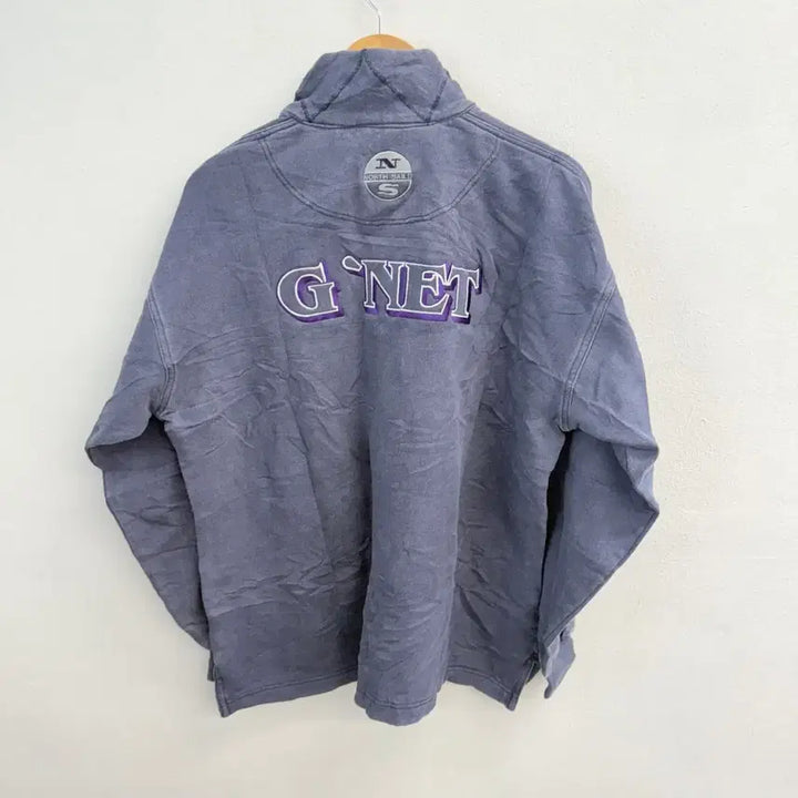 [BUNJANG] North Sails Half-Neck Pullover Oversized Sweatshirt (S) / North Sails 하프넥 풀오버 오버핏 맨투맨 (S)