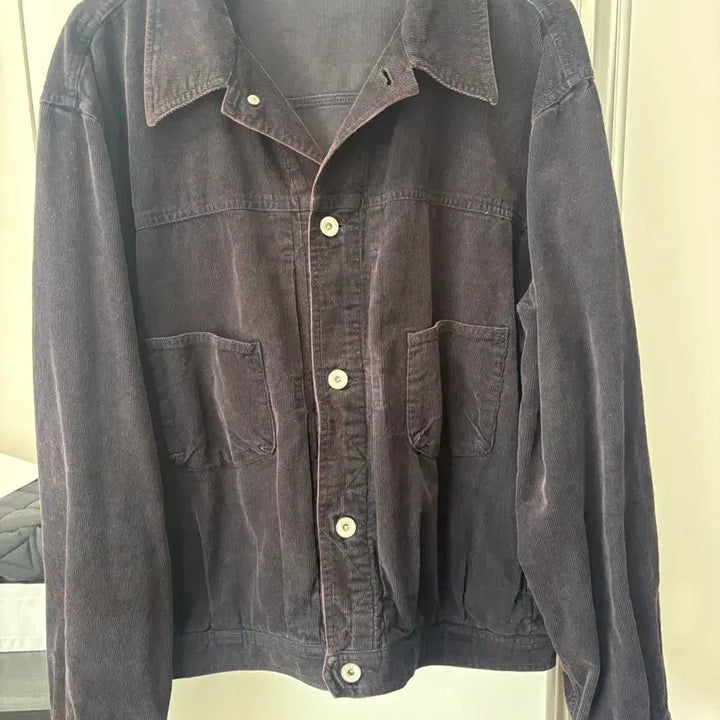 [BUNJANG] Polytelu Paisley Trucker Jacket / [3] 폴리테루 페이즐리 트러커 다크퍼플네이비
