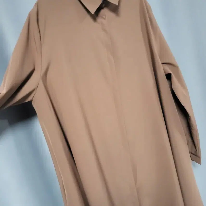 [BUNJANG] Trench Style Long Shirt / 트렌치 스타일 롱 셔츠