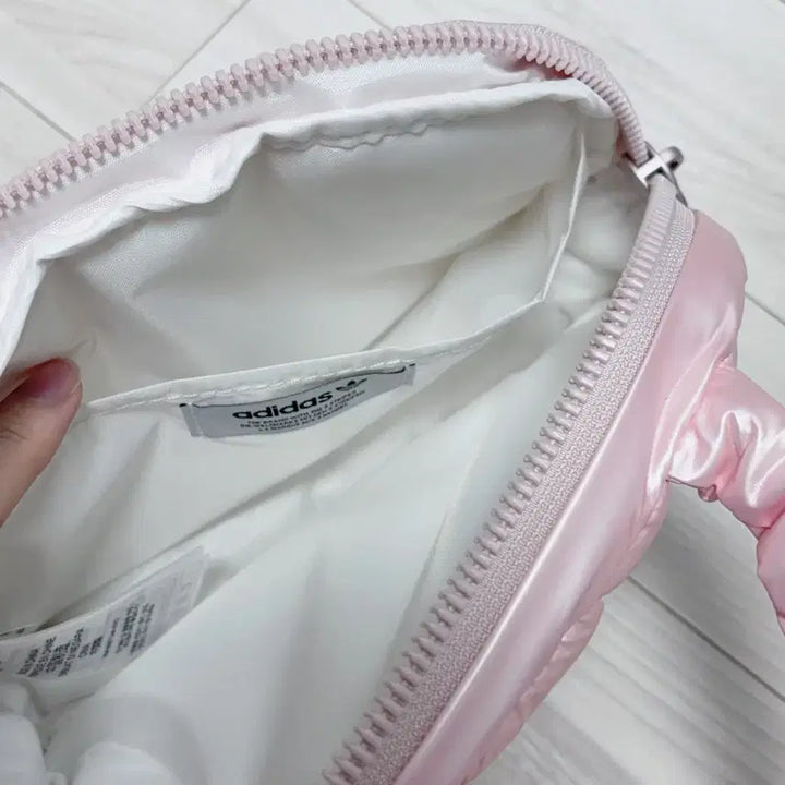 [BUNJANG] Adidas Mini Padded Bag - Pink / 아디다스 패딩백 미니백 핑크