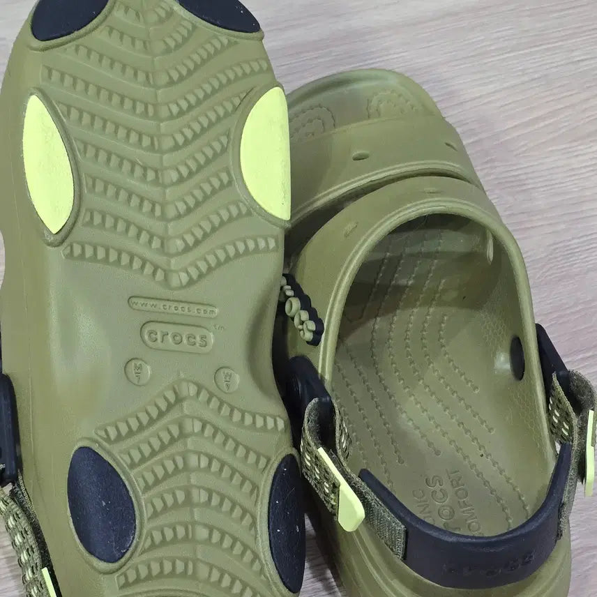[SOLD OUT] (새)크록스 CROCS 스트랩 샌들 (카키)