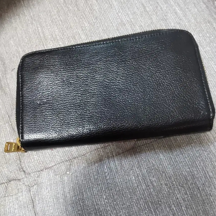 [BUNJANG] Miu Miu Black Ribbon Long Wallet / 미우미우 블랙 리본 장지갑