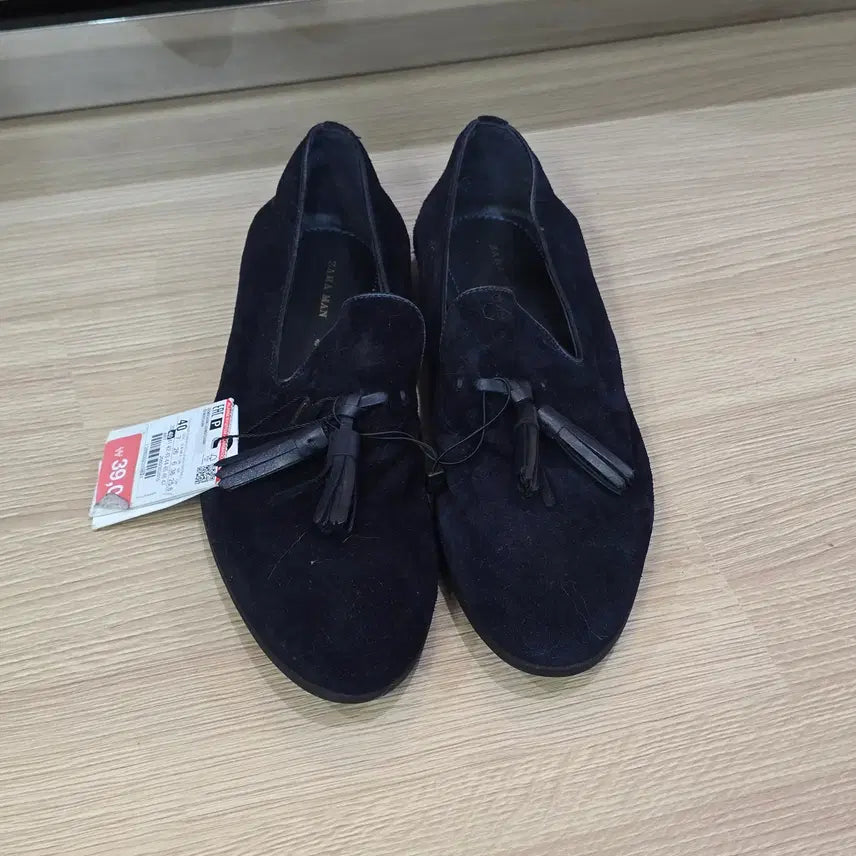 [BUNJANG] ZARA MAN Suede Tassel Loafers / (새) ZARA MAN 스웨이드 태슬 로퍼