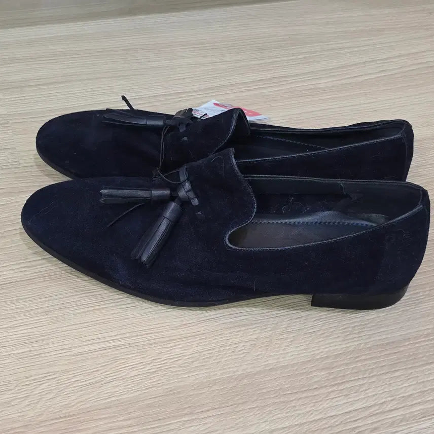 [BUNJANG] ZARA MAN Suede Tassel Loafers / (새) ZARA MAN 스웨이드 태슬 로퍼
