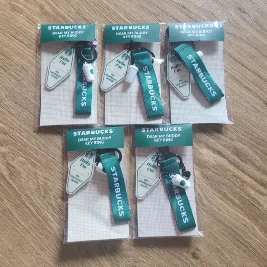 [BUNJANG] Starbucks Dear My Buddy Keyring Keychain (Sealed) / 스타벅스 플모 디어 마이 버디 키링 키체인 비닐미개봉 새상품