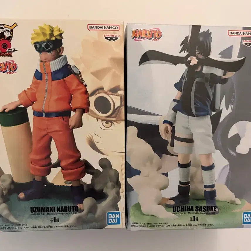 [BUNJANG] Naruto Memorable Saga 20th Anniversary Figure Bundle Set / 나루토 메모러블 사가 20주년 피규어 일괄